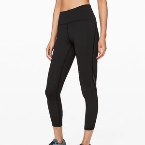 Lululemon Train Times Leggings 25” (Black-Size 4)